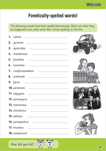 Produktbild: Spelling and Vocabulary Practice Ages 10-11