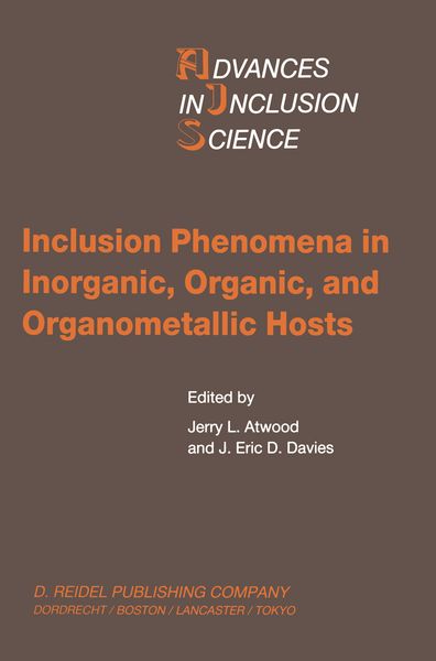 Produktbild: Inclusion Phenomena in Inorganic, Organic, and Organometallic Hosts