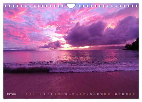 Produktbild: Hawaii, Maui and Big Island (Wall Calendar 2026 DIN A4 landscape), CALVENDO 12 Month Wall Calendar