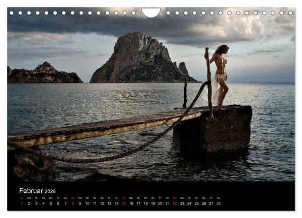 Produktbild: Landschaftsaktbilder Ibiza und Lanzarote (Wandkalender 2026 DIN A4 quer), CALVENDO Monatskalender