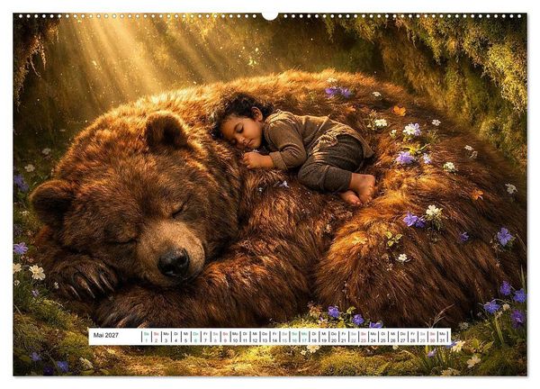 Produktbild: Wilde Geborgenheit (hochwertiger Premium Wandkalender 2027 DIN A2 quer), Kunstdruck in Hochglanz