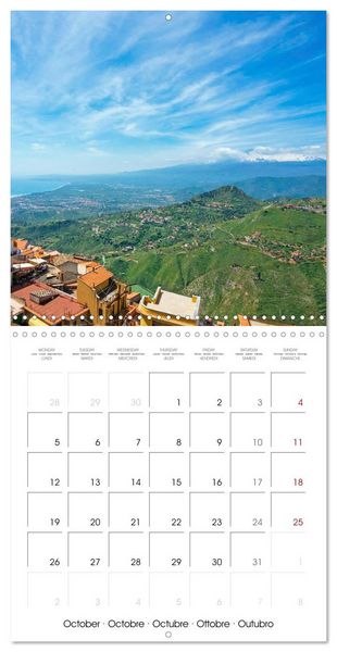 Produktbild: Beautiful Sicily (Wall Calendar 2026 12 &times; 12 Inch) CALVENDO 12 Month Wall Calendar