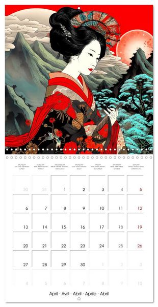 Produktbild: Japan Harmony (Wall Calendar 2026 12 &times; 12 Inch) CALVENDO 12 Month Wall Calendar