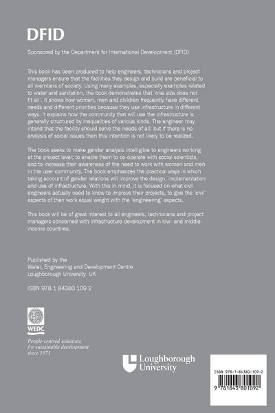 Produktbild: Infrastructure for All: Meeting the Needs of Both Men and Women in Development Projects - A Practical Guide for Engineers, Technicians and Project Man