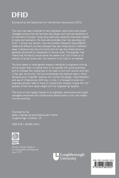 Produktbild: Infrastructure for All: Meeting the Needs of Both Men and Women in Development Projects - A Practical Guide for Engineers, Technicians and Project Managers