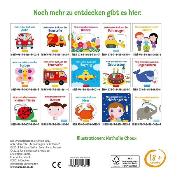 Produktbild: Mein erstes Buch vom Bauernhof