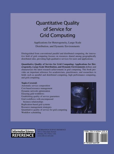 Produktbild: Quantitative Quality of Service for Grid Computing