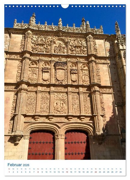 Produktbild: Salamanca. Die goldene Stadt am Tormes (Wandkalender 2026 DIN A3 hoch), CALVENDO Monatskalender