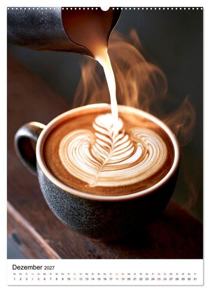 Produktbild: Kaffee - W&auml;rme f&uuml;r die Seele (Wandkalender 2027 DIN A2 hoch), CALVENDO Monatskalender
