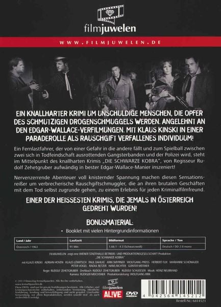 Produktbild: Die schwarze Kobra - Filmjuwelen