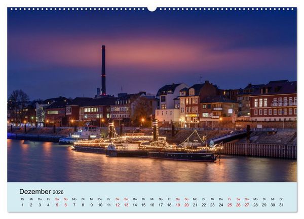 Produktbild: Ruhrnights (Wandkalender 2026 DIN A2 quer), CALVENDO Monatskalender