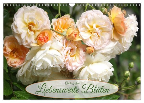 Produktbild: Liebenswerte Bl&uuml;ten (Wandkalender 2026 DIN A3 quer), CALVENDO Monatskalender