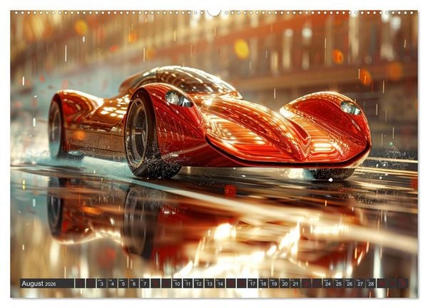 Produktbild: Fast, noble, elegant (High Quality Premium Wall Calendar 2026 DIN A2 landscape),CALVENDO 12 Month Wall Calendar