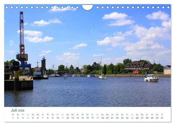 Produktbild: Brake 2026. Impressionen aus der Kreisstadt der Wesermarsch (Wandkalender 2026 DIN A4 quer), CALVENDO Monatskalender