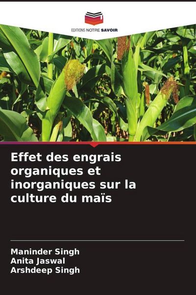 Produktbild: Effet des engrais organiques et inorganiques sur la culture du ma&iuml;s