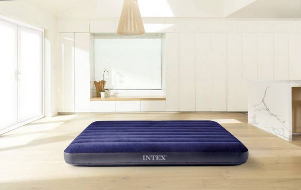 Produktbild: Intex 64758 DuraBeam Classic Luftbett (L x B x H) 191 x 137 x 25cm Blau