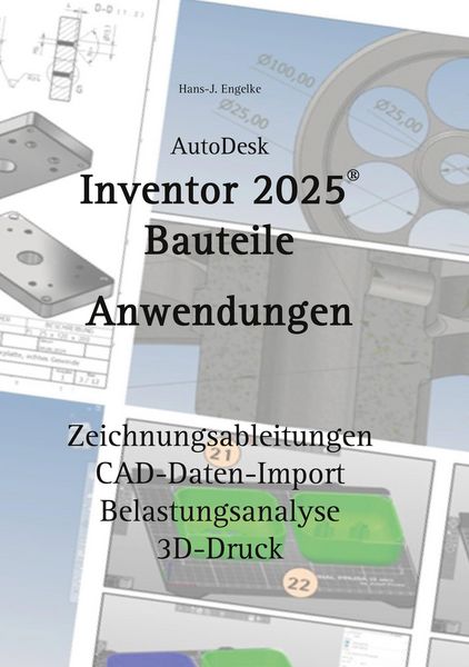 Produktbild: AutoDesk Inventor 2025 Bauteile