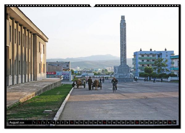 Produktbild: Nordkorea - Die gro&szlig;e Leere (hochwertiger Premium Wandkalender 2026 DIN A2 quer), Kunstdruck in Hochglanz