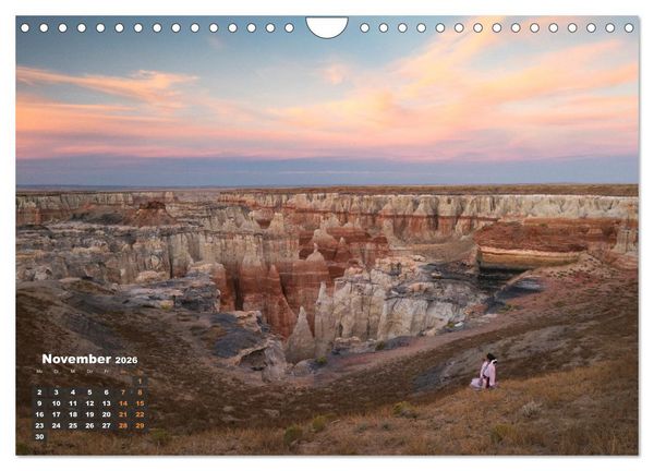 Produktbild: Kraftpl&auml;tze der Indianer (Wandkalender 2026 DIN A4 quer), CALVENDO Monatskalender