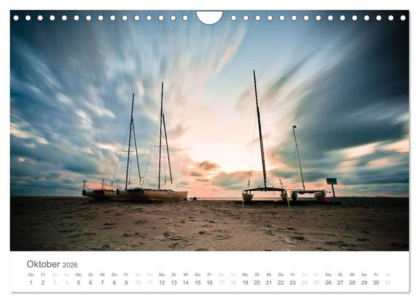 Produktbild: Amrum - Nordseeinsel im Wechsel der Gezeiten (Wandkalender 2026 DIN A4 quer), CALVENDO Monatskalender
