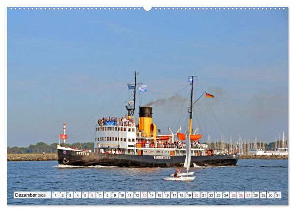 Produktbild: Die HANSE SAIL Das gro&szlig;e Seglertreffen in Rostock (Wandkalender 2026 DIN A2 quer), CALVENDO Monatskalender