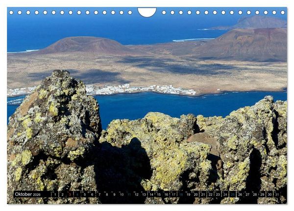 Produktbild: Vulkaninsel Lanzarote (Wandkalender 2026 DIN A4 quer), CALVENDO Monatskalender