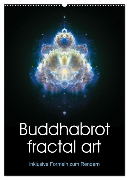 Produktbild: Buddhabrot fractal art (Wandkalender 2027 DIN A2 hoch), CALVENDO Monatskalender