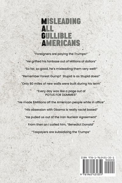Produktbild: M A G A Misleading All Gullible Americans