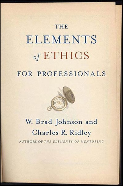 Produktbild: The Elements of Ethics for Professionals