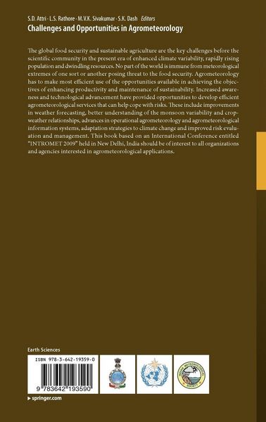 Produktbild: Challenges and Opportunities in Agrometeorology