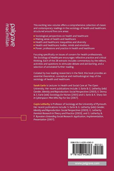 Produktbild: The Sociology of Healthcare