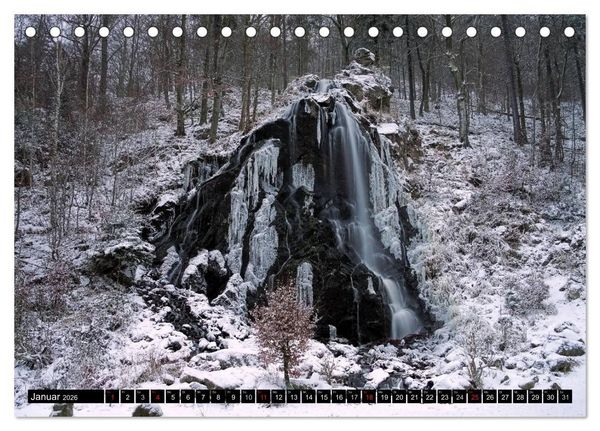 Produktbild: Der Harz - Sch&ouml;nstes Mittelgebirge Deutschlands (Tischkalender 2026 DIN A5 quer), CALVENDO Monatskalender
