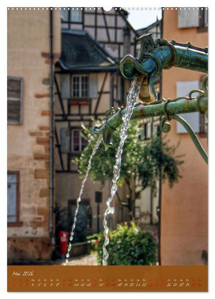 Produktbild: Reise durchs Elsass (Wandkalender 2026 DIN A2 hoch), CALVENDO Monatskalender
