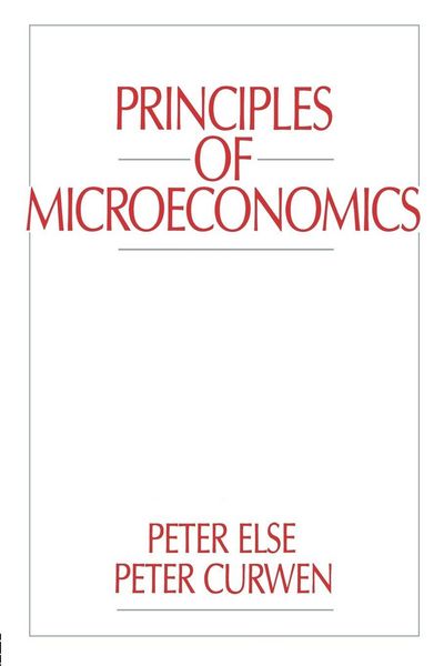 Produktbild: Principles of Microeconomics
