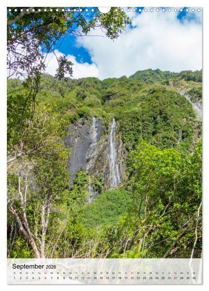 Produktbild: Neuseeland und die Cook Islands - Inseltr&auml;ume und Bergwelten (Wandkalender 2026 DIN A3 hoch), CALVENDO Monatskalender