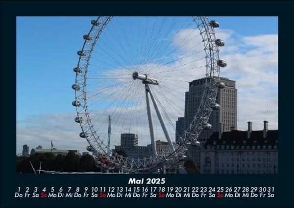 Produktbild: London - Impressionen 2025 Fotokalender DIN A5