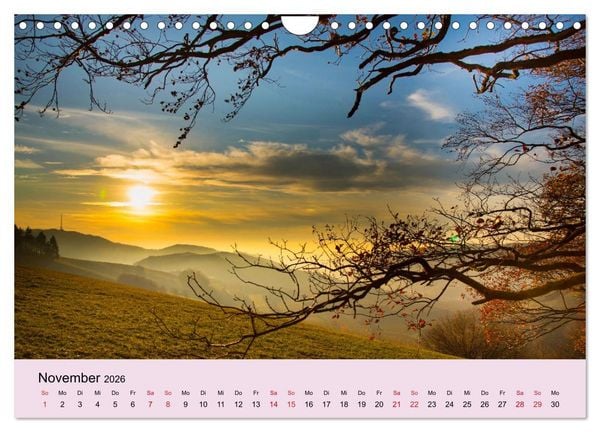 Produktbild: Augenblicke im Kaiserstuhl (Wandkalender 2026 DIN A4 quer), CALVENDO Monatskalender