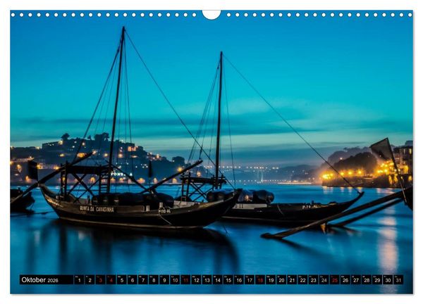 Produktbild: Porto - Die Handelsstadt am Douro (Wandkalender 2026 DIN A3 quer), CALVENDO Monatskalender
