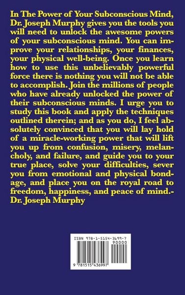 Produktbild: The Power of Your Subconscious Mind