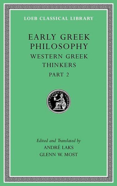 Produktbild: Early Greek Philosophy, Volume V