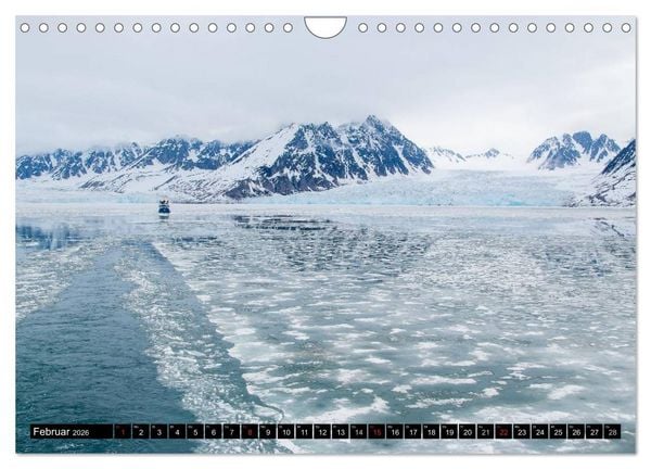 Produktbild: Spitzbergen - Arktische Impressionen (Wandkalender 2026 DIN A4 quer), CALVENDO Monatskalender