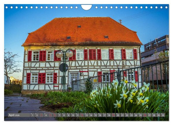 Produktbild: Impressionen aus Leinfelden-Echterdingen 2026 (Wandkalender 2026 DIN A4 quer), CALVENDO Monatskalender