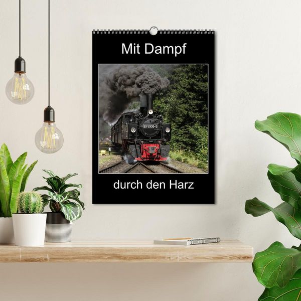 Produktbild: Mit Dampf durch den Harz (Wandkalender 2026 DIN A3 hoch), CALVENDO Monatskalender