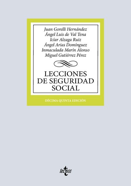 Produktbild: Lecciones de Seguridad Social