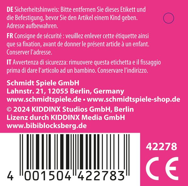 Produktbild: Bibi Blocksberg, 33 cm