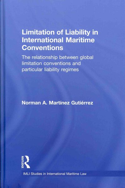 Produktbild: Limitation of Liability in International Maritime Conventions