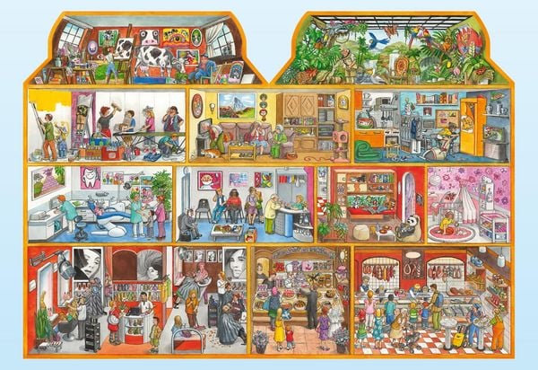 Produktbild: Mein Haus Wimmelbuch