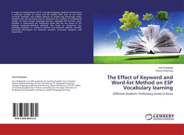 Produktbild: The Effect of Keyword and Word-list Method on ESP Vocabulary learning
