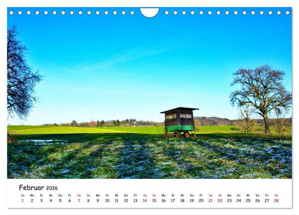 Produktbild: Hohenlohe - Zwischen Stadt und Land (Wandkalender 2026 DIN A4 quer), CALVENDO Monatskalender