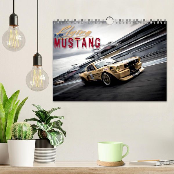 Produktbild: Flying Ford Mustang (Wandkalender 2026 DIN A4 quer), CALVENDO Monatskalender
